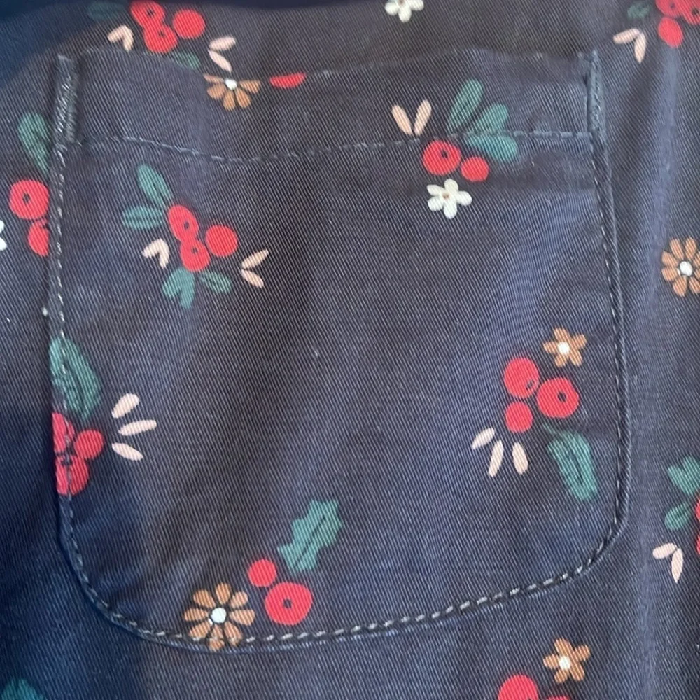 Carters baby girl pattern overallsl